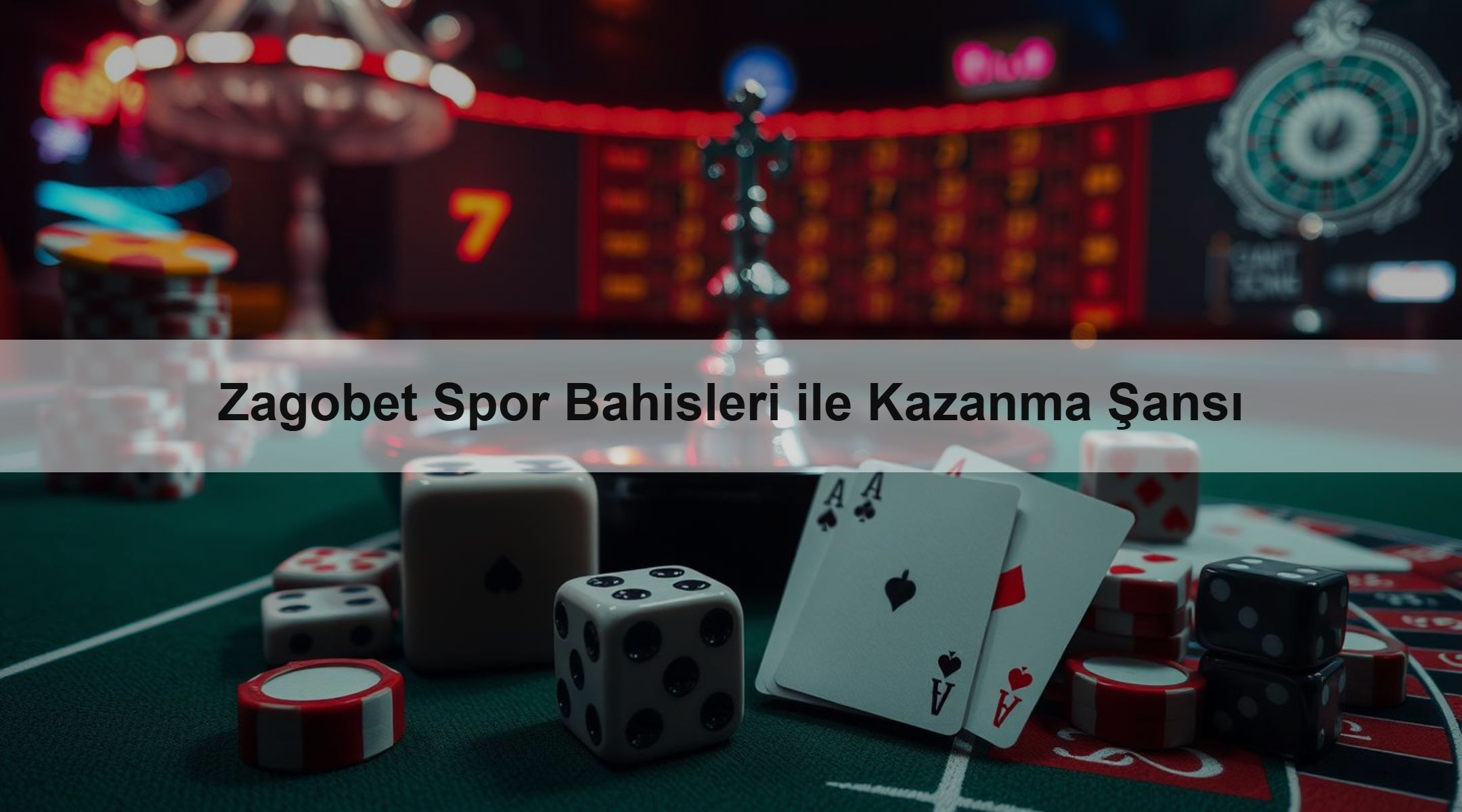 Zagobet Spor Bahisleri ile Kazanma Şansı